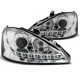 Lampy przód Ford Focus I 01-04 CHROM LED LPFO47
