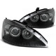 Lampy przód Ford Focus I 98-01 Angel Eyes BLACK ringi DEPO LPFO42