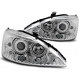Lampy przód Ford Focus I 01-04 Angel Eyes CHROM ringi DEPO LPFO45