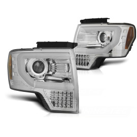 Ford 150 Mk12 08-14 TUBE LIGHT CHROME LPFO87