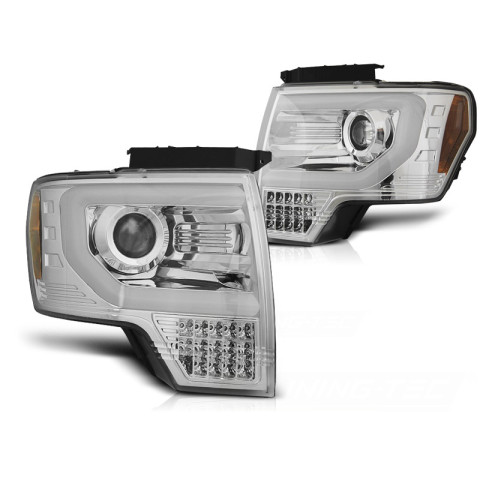 Ford 150 Mk12 08-14 TUBE LIGHT CHROME LPFO87