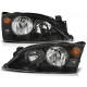 Lampy przód Ford Mondeo II 00-07 BLACK czarne LPFO36