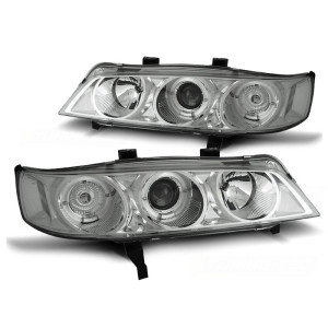 Lampy przód Honda Accord US 94-97 Angel Eyes CHROM soczewki ringi LPHO19