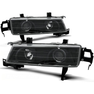 Lampy przód Honda Prelude 92-97 Angel Eyes BLACK soczewki ringi LPHO09