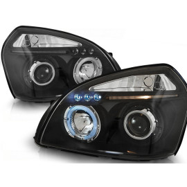 Lampy przód Hyundai Tucson Angel Eyes BLACK soczewka ringi LPHU02