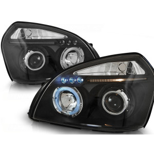 Lampy przód Hyundai Tucson Angel Eyes BLACK soczewka ringi LPHU02