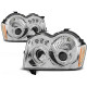 Lampy przód JEEP GRAND CHEROKEE 05-08 CHROM Angel Eyes LPCH05