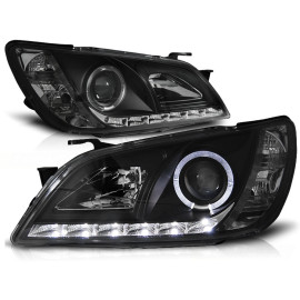 Lampy przód Lexus IS 01-05 Soczewki BLACK LED DIODY LPLE02