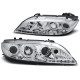 Lampy przód Mazda 6 02-07 CHROM LED + RING LPMA03