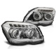 Lampy przód Mercedes GLK X204 CHROM LED diodowe LPMEB8