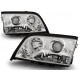 Lampy przód Mercedes C-klasa W202 clear CHROM soczewka LPME41