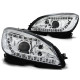 Lampy przód Mercedes C-klasa W204 07-10 Xenon LED CHROM diodowe LPME69
