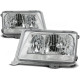 Lampy przód Mercedes E-klasa W124 93-95 clear CHROM LPME03