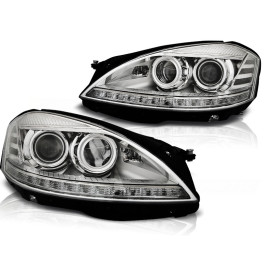 Lampy przód Mercedes S-klasa W221 Xenon LED diodowe LPME83