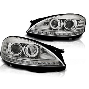 Lampy przód Mercedes S-klasa W221 Xenon LED diodowe LPME83