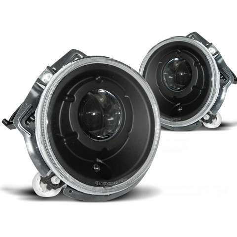 Lampy przód Mercedes G-klasa 92-06 BLACK LPME68