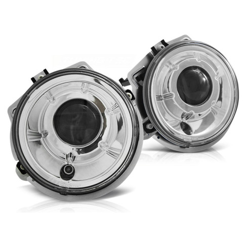 Lampy przód Mercedes G-klasa 92-06 CHROM LPME67