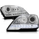 Lampy przód Mercedes M-klasa W164 ML 08-CHROM H7 LPME39 DEPO