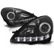 Lampy przód Mercedes SLK 04-11 - diodowe BLACK LED - LPME38