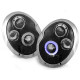 Mini Cooper 01-06 Angel Eyes BLACK soczewki ringi LPMC02