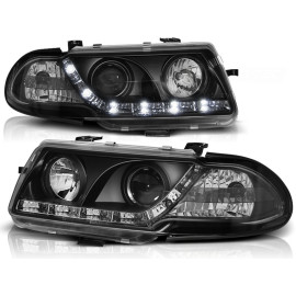 Lampy przód Opel Astra F 94-97 diod BLACK LED - LPOP62