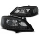 Lampy przód Opel Astra G - BLACK LED - diodowe LPOP82 DEPO