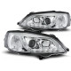Lampy przód Opel Astra G - diodowe CHROM LED - LPOP37