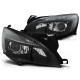 Lampy przód Opel Astra J 2010- BLACK DRL do jazdy dziennej LPOP99 DEPO