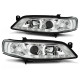 Lampy przód Opel Vectra B 95-98 - diodowe CHROM LED LPOP15