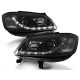 Lampy przód Opel Zafira - BLACK LED - diodowe LPOP42