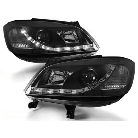 Lampy przód Opel Zafira - BLACK LED - diodowe LPOP42