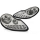 Lampy przód PORSCHE BOXSTER / 911 996 - CHROM LED - diodowe LPPO01