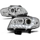 Lamyp przód Seat Ibiza 99-02 - diodowe CHROM LED LPSE19