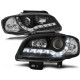 Lampy przód Seat Ibiza 99-02 - diodowe Black LED LPSE20