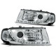 Lampy przód Skoda Octavia 2000-2004 - diodowe CHROM LED LPSK01