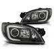 Lampy przód Subaru Impreza GD 06-07 Hawkeye BLACK LED diodowe LPSU06