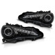 Lampy przód Toyota GT86 2012- BLACK LED - BI-xenon D4S - diodowe jazdy dziennej LPTO31