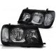 Lampy przód Toyota Land Cruiser 98-03 FJ100 BLACK LPTO21