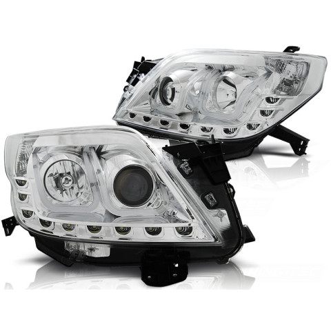 Lampy przód Toyota Land Cruiser 150 09- CHROM TUBE LIGHT LPTO28