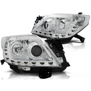 Lampy przód Toyota Land Cruiser 150 09- CHROM TUBE LIGHT LPTO28