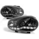 Lampy przód VW Golf 4 97-03 - diodowe BLACK LED - LPVW86