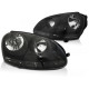 Lampy przednie VW Golf 5 BLACK - czarne LPVW45