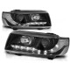 Lampy przód VW Passat B4 93-97 - diodowe BLACK LED - LPVW97