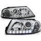 Lampy przód VW Passat B5FL 3BG - CHROM LED - diodowe DEPO LPVW55