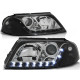 Lampy przd VW Passat B5FL 3BG - BLACK LED - diodowe DEPO LPVW56