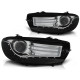 Lampy przód VW SCIROCCO III 08- LED diodowe BLACK LPVWG9 DEPO