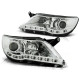 Lampy przód VW Tiguan 07-11 - CHROM LED LPVWI0