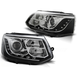 Lampy przód VW T5 2010- DAYLIGHT światła jazdy dziennej DRL LPVWG1
