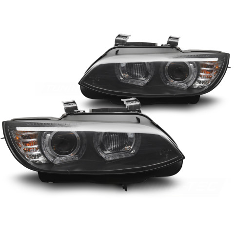 Lampy przód BMW E92/E93 06-10 Xenon diodowe LED DRL 