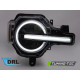 Lampy przód FORD BRONCO Black FULL LED DRL diodowe 